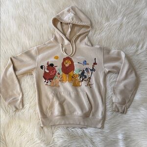Disney Lion King Beige Hoodie